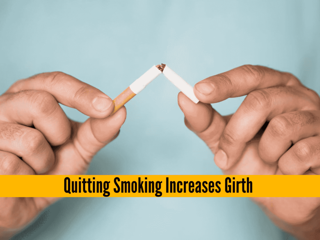 Quitting Smoking Increases Girth