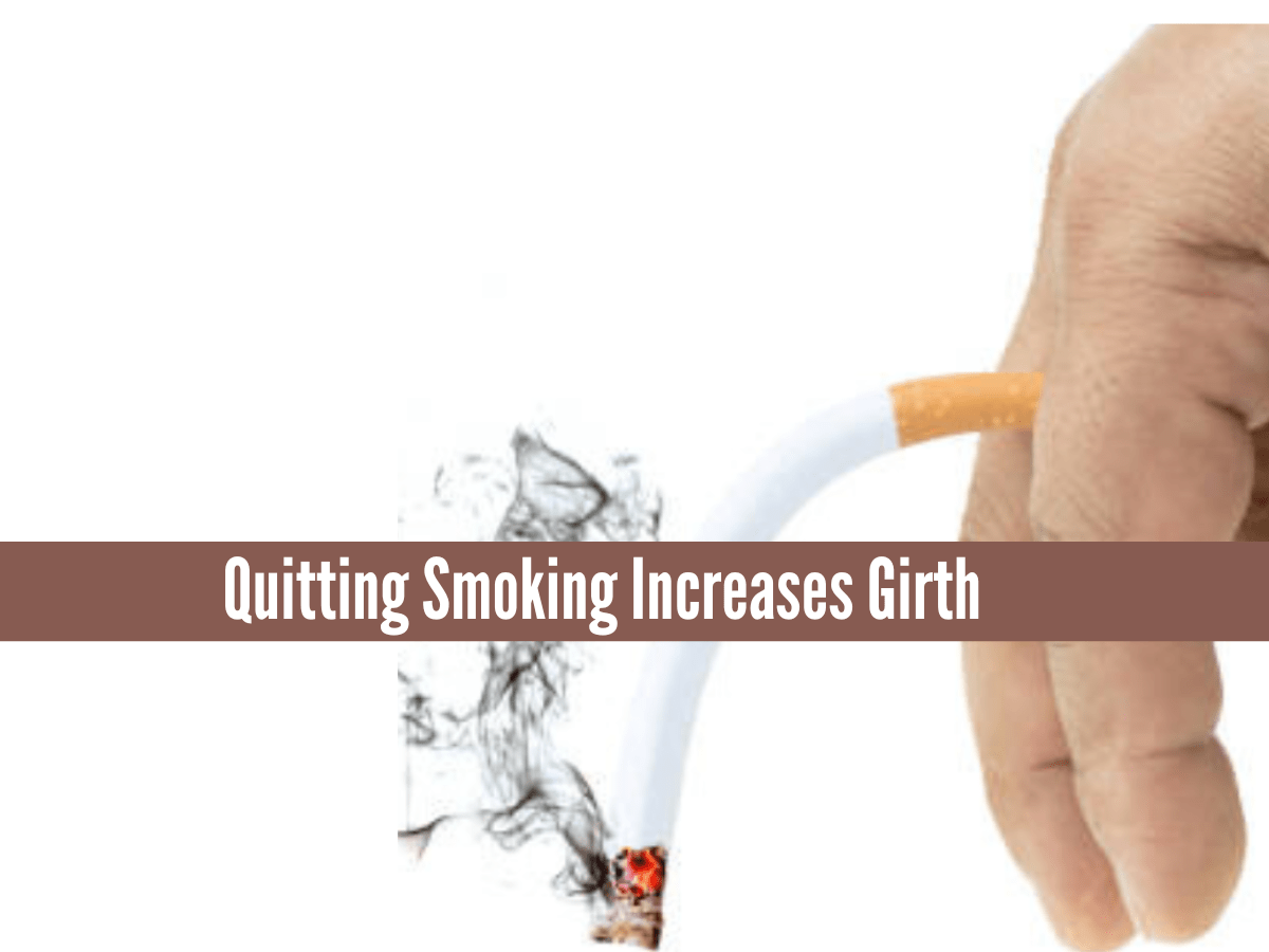 Quitting Smoking Increases Girth