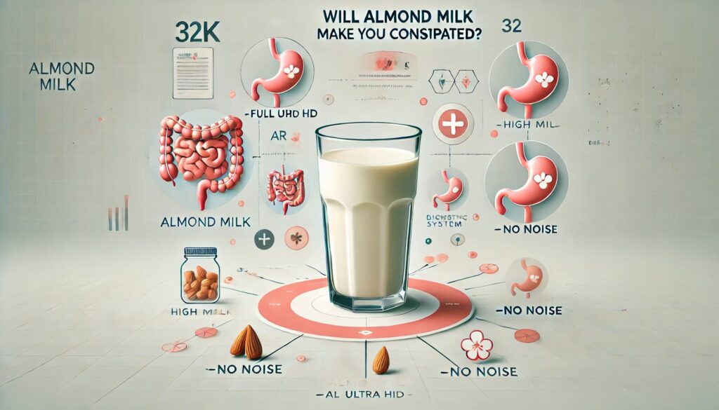 Will Almond Milk Make You Constipated