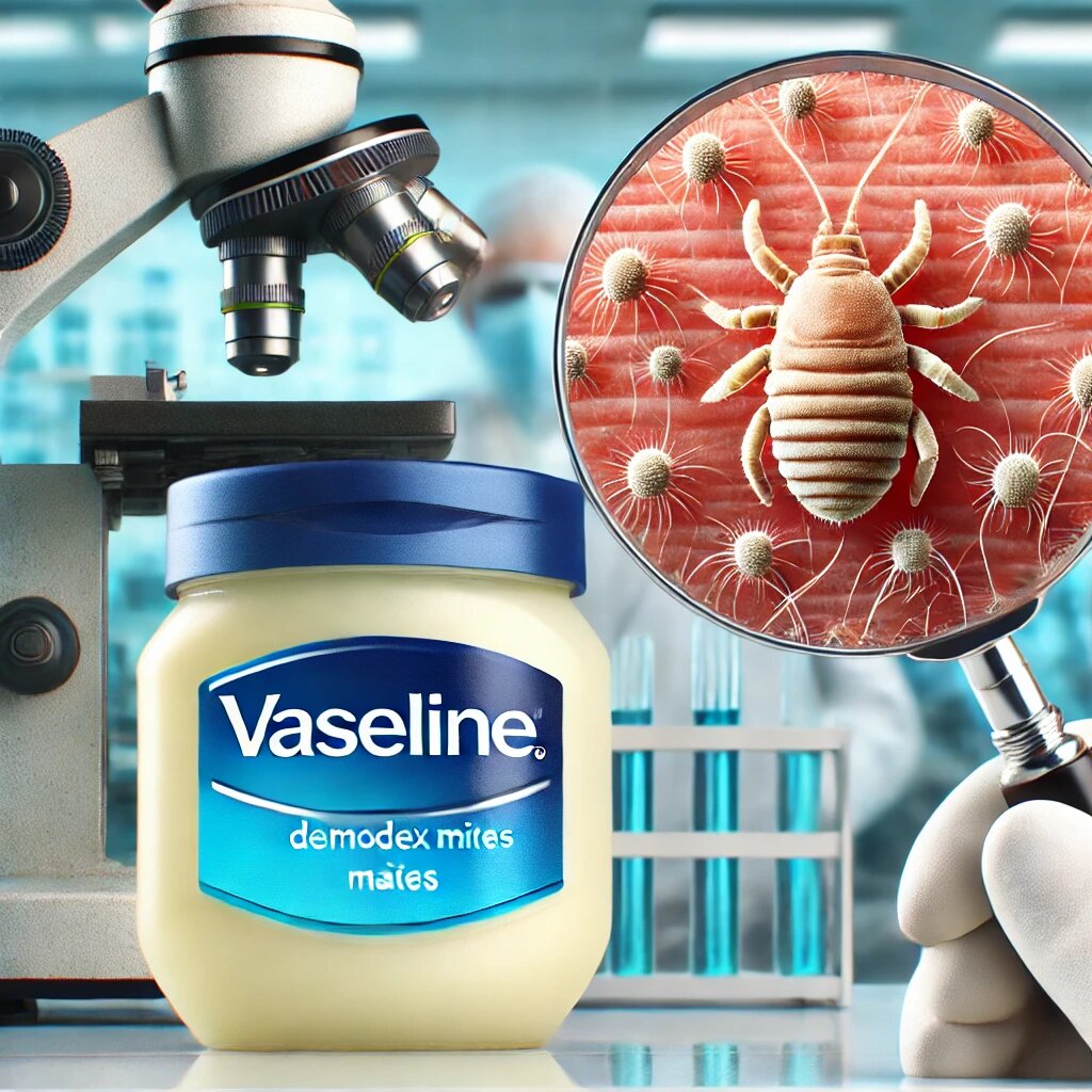 Does Vaseline Kill Demodex Mites