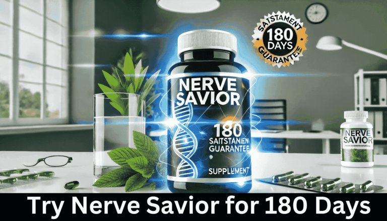 Try Nerve Savior for 180 Days